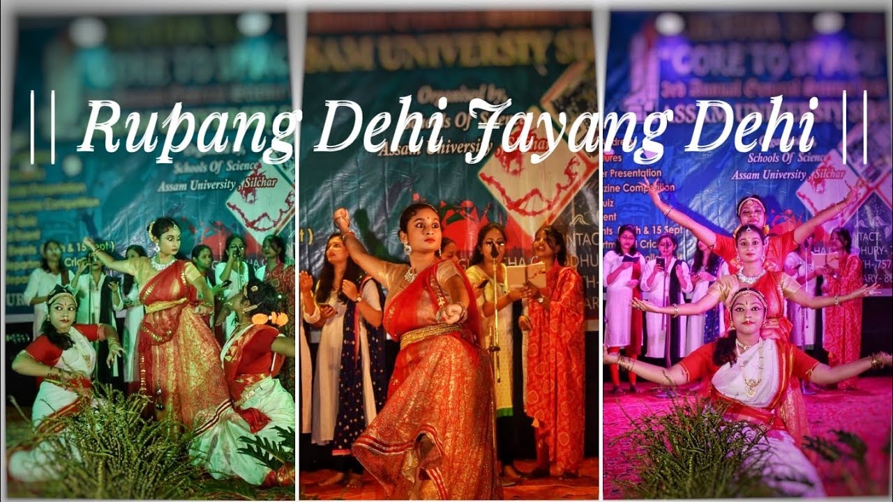 Durga Stuti - Rupang Dehi Jayang Dehi | Kathak Bharatnatyam Jugalbandi | Seven Leaves|