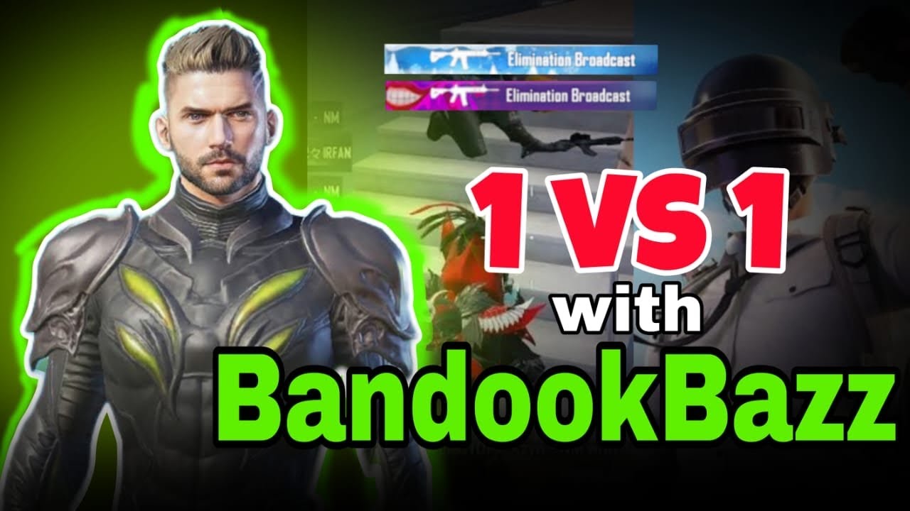 1v1 against @BandookBaaz Hecker skills gameplay 😈