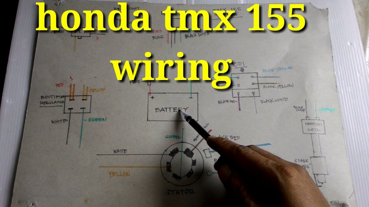 HONDA TMX 155 WIRING