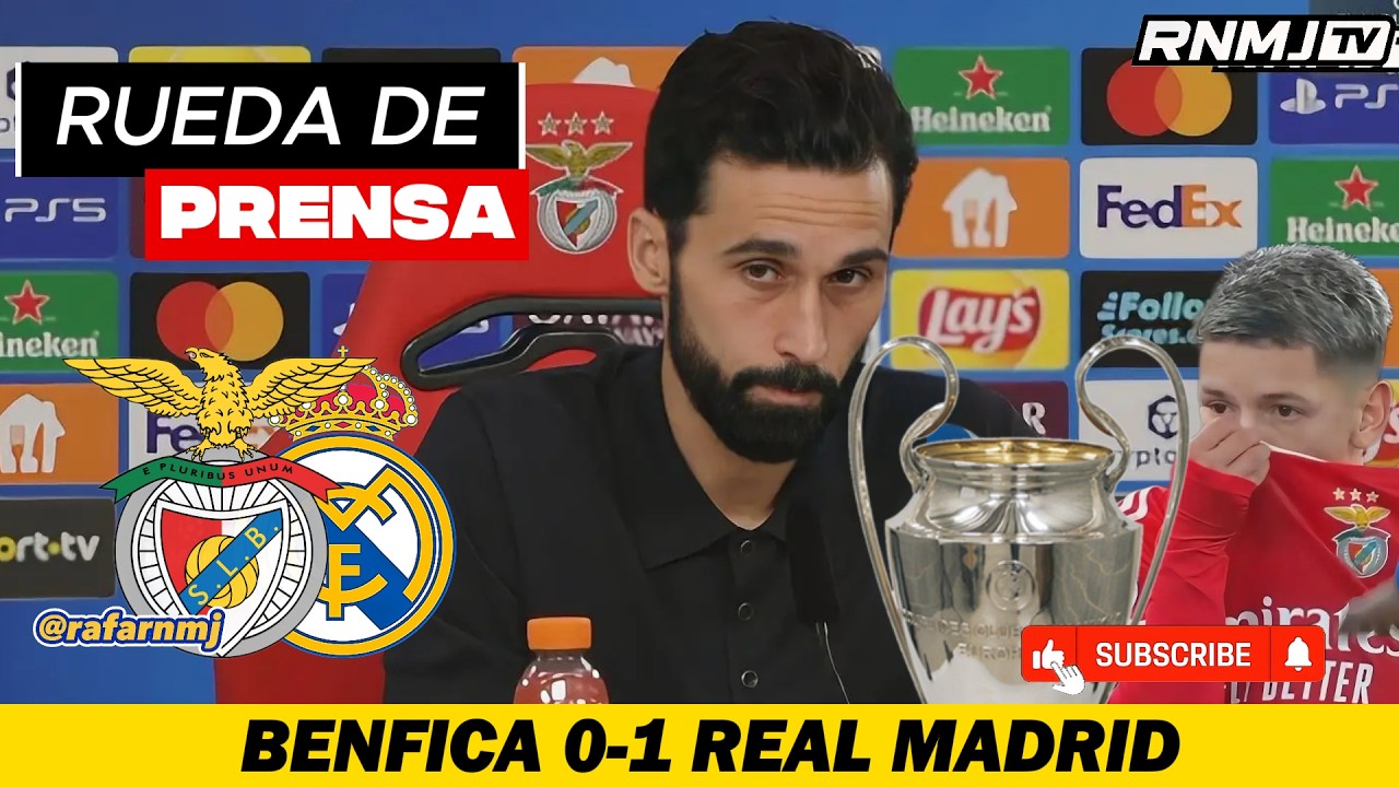 ARBELOA | Rueda de prensa POST Benfica 0-1 Real Madrid de Champions (17/02/2026)