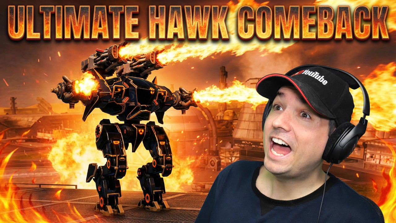 ULTIMATE HAWK снова доставляет массу удовольствия! [War Robots]