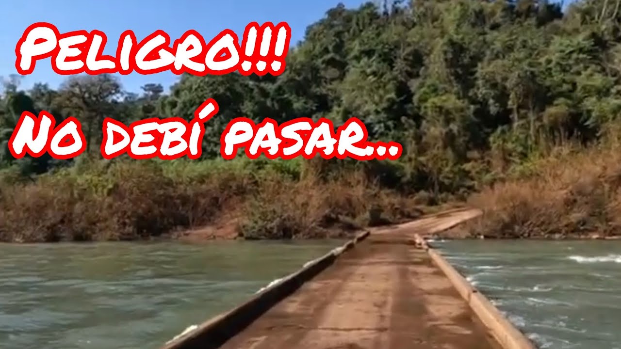 ✨Sin dudas lo mejor de Misiones, 😍 El Soberbio y el intento fallido a los Saltos de Moconá😨