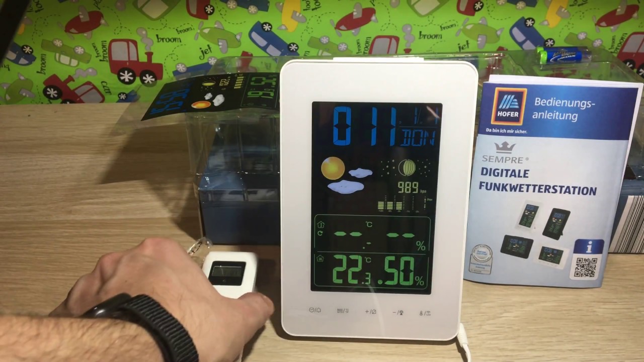 Wetterstation Aldi test - Aldi Wetterstation 2018 - Wetterstation Funk - Funk Wetterstation Aldi