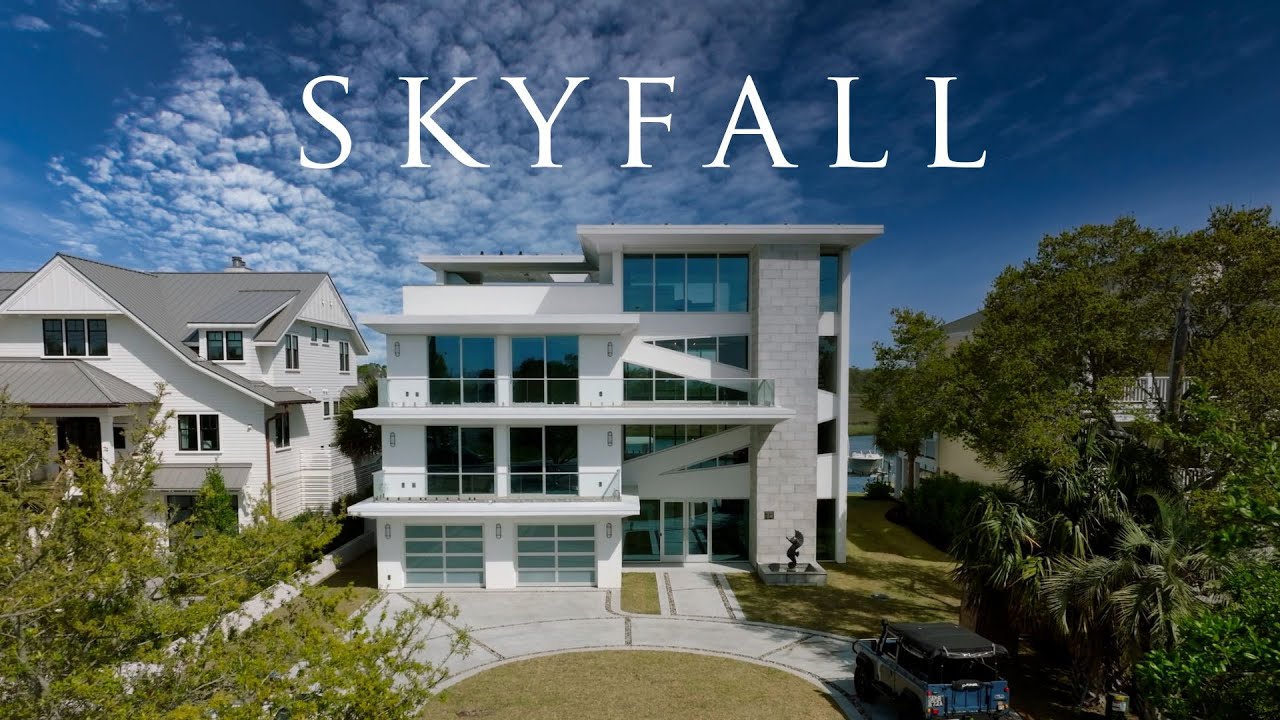 LUXURY WATERFRONT MANSION TOUR in Wrightsville Beach