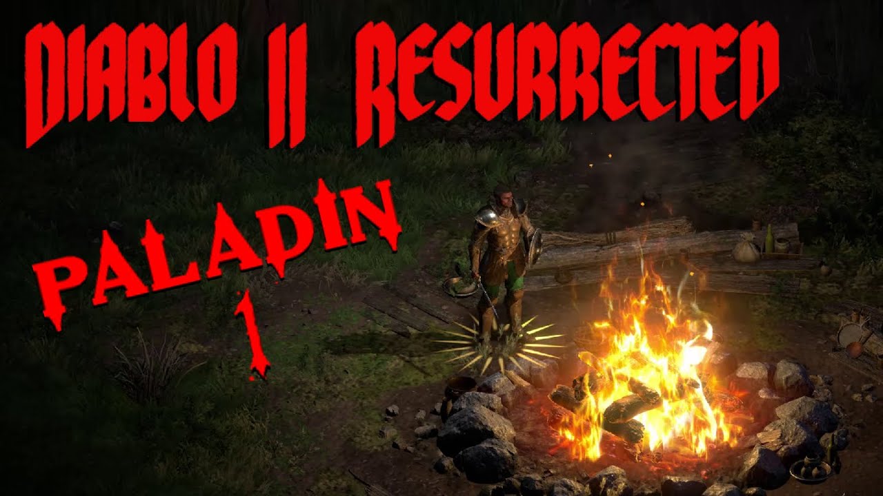 Ilpo Pelaa Diablo II:ta ekaa kertaa yli 20 vuoteen! Holy Fire Paladin 1 - Act 1