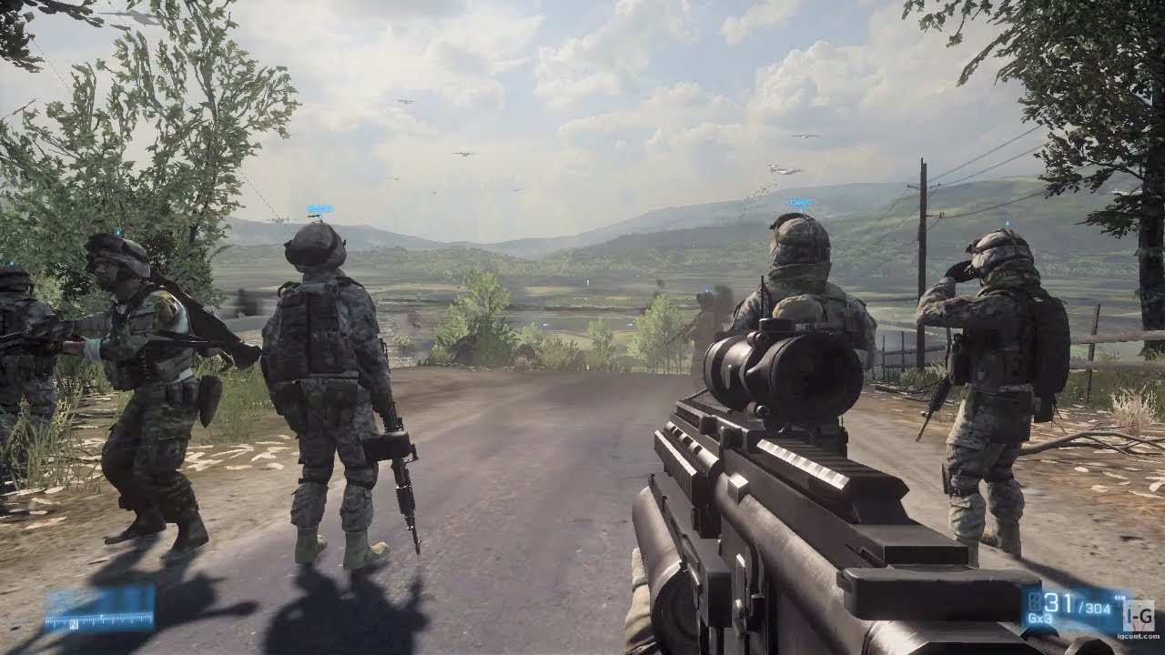Repelling the Attack - Rock and a Hard Place - Battlefield 3