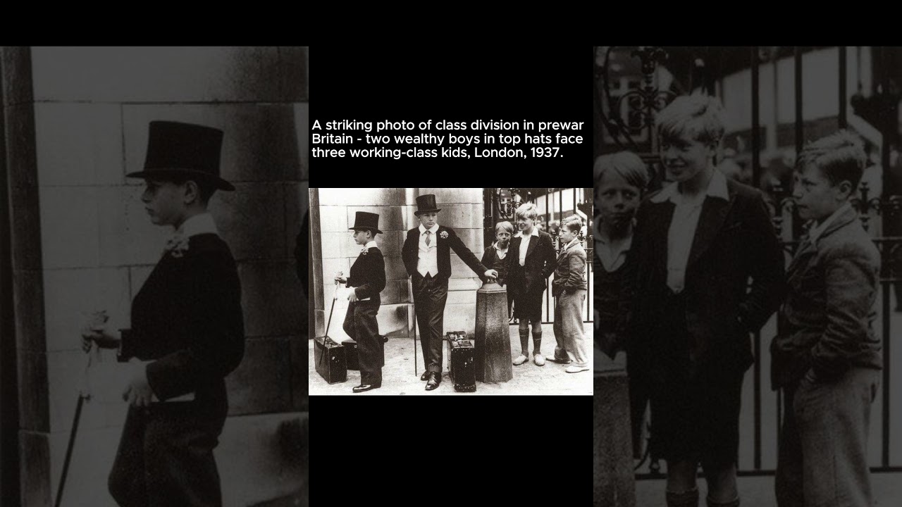 Class Divide in London - 1937