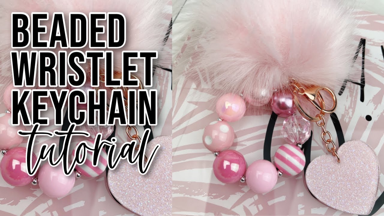 Beaded Wristlet Keychain Tutorial