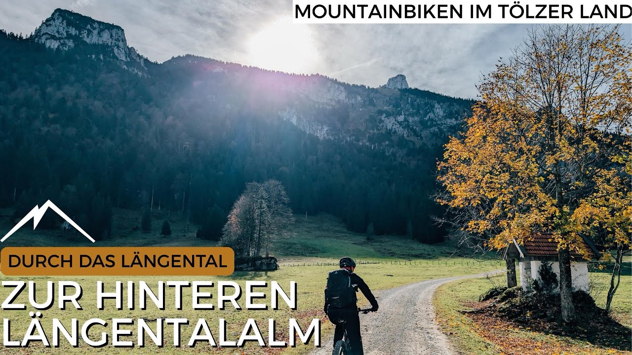 🚵 MTB-Tour - Durch das Längental zur Hinteren Längentalalm - S0 #mtb #oberbayern #trails #tölz