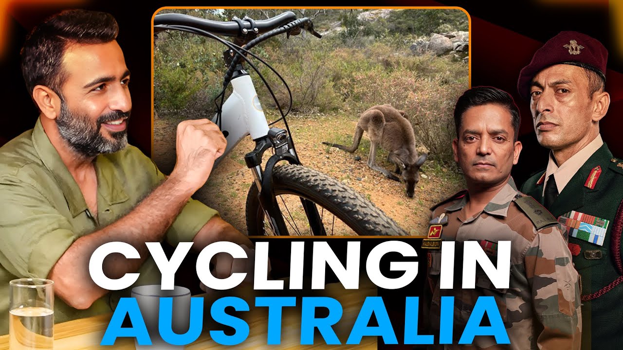 cycling in Australia | Major Sushant Singh | Col Kaushal | Lt Col Kaushalendra singh |
