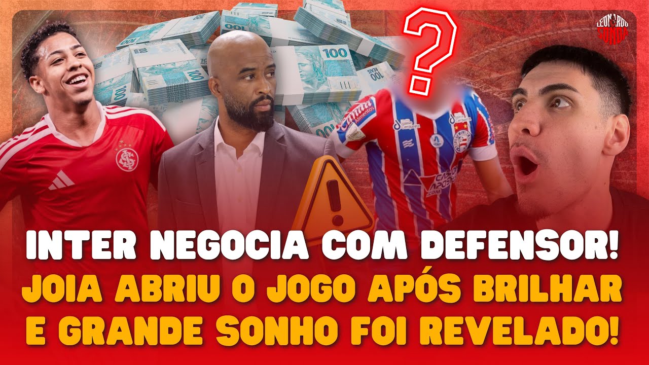 ⚠️ DEFENSOR NEGOCIA COM O INTER! ALLEX ABRIU O JOGO SOBRE PEZZOLANO E GRANDE SONHO FOI REVELADO!