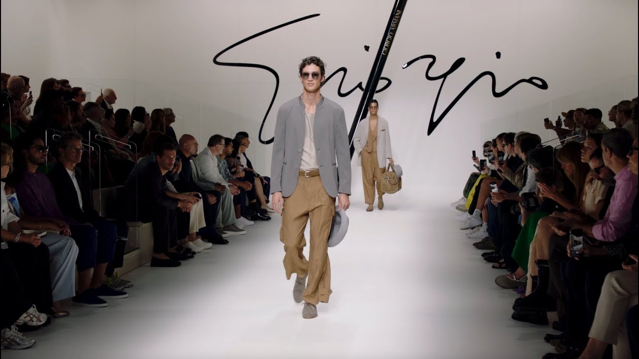 Giorgio Armani - 2024 Spring/Summer 2024 Menswear Fashion Show