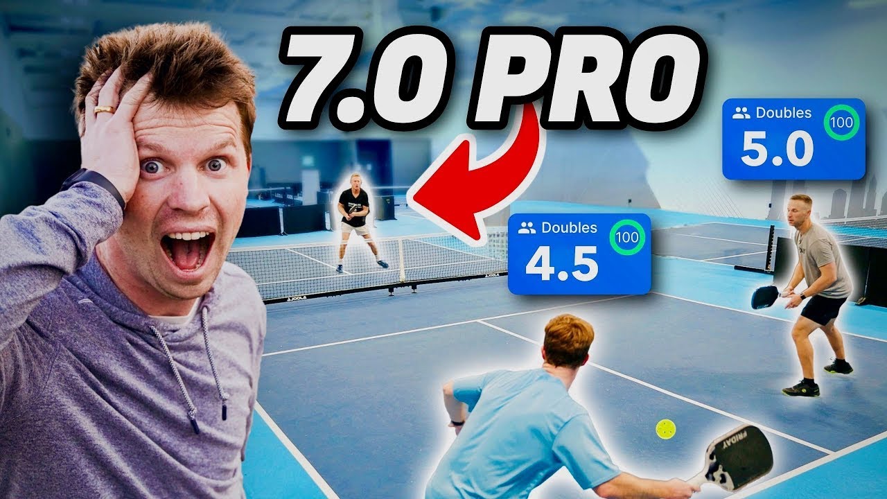 Can TWO Amateurs Beat ONE Pro in Pickleball?? (Riley Newman)