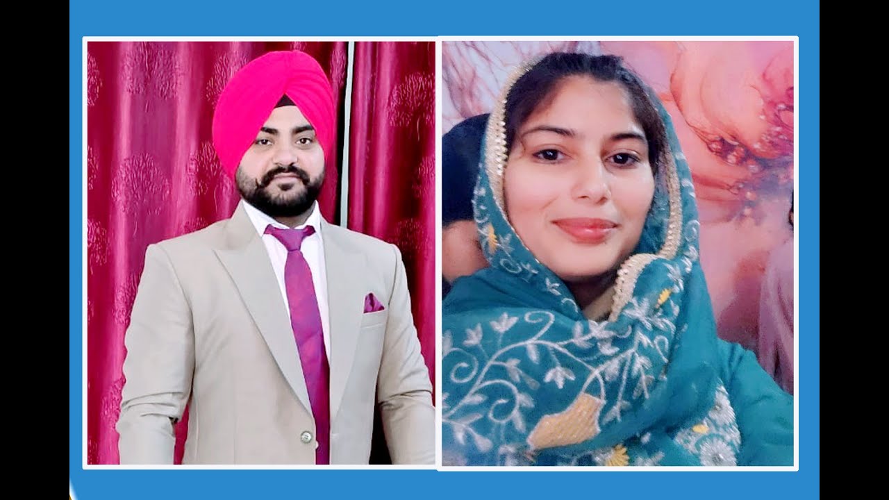 Daljieet Singh Weds Simarjeet Kaur Wedding Ceramony Live by Azad Studio Safidon 9896363123