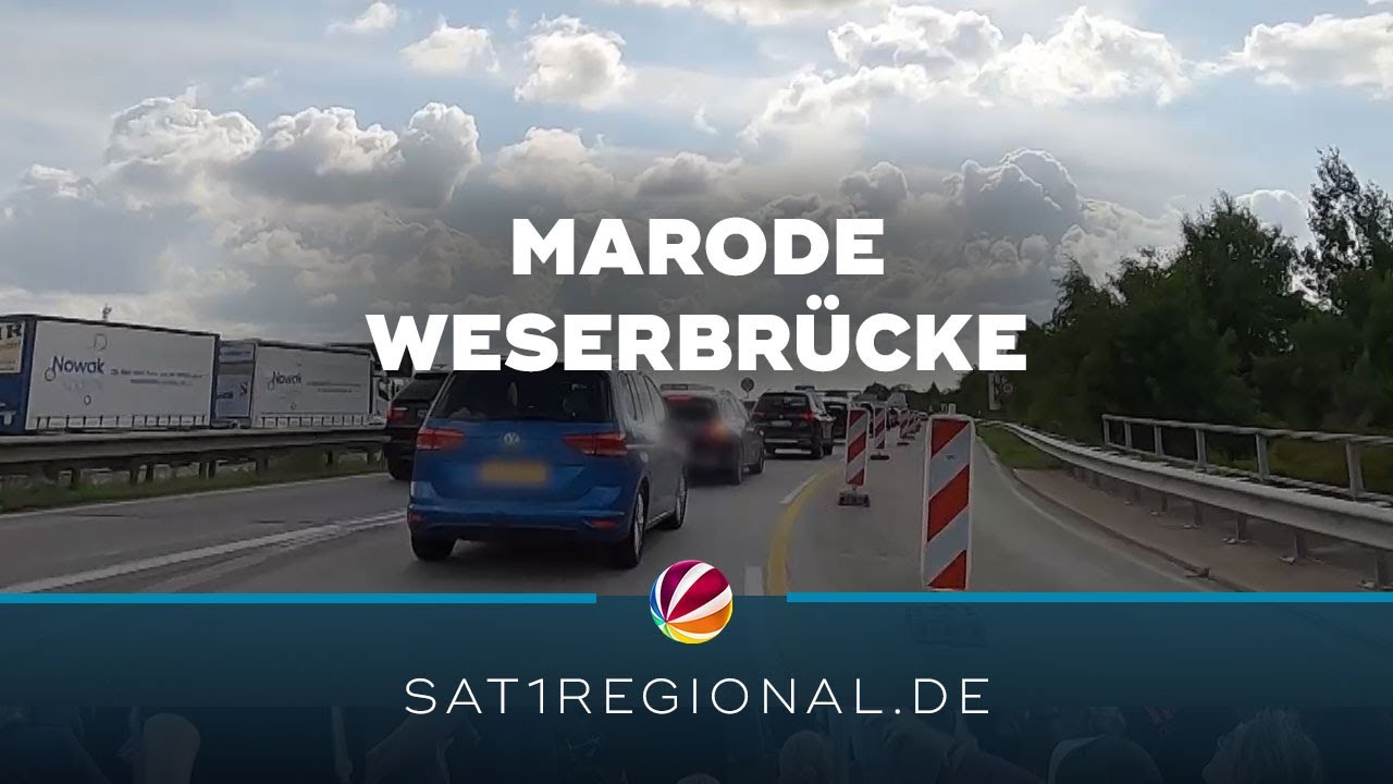 A1-Dauerbaustelle: Wie geht es mit der Weserbrücke weiter?