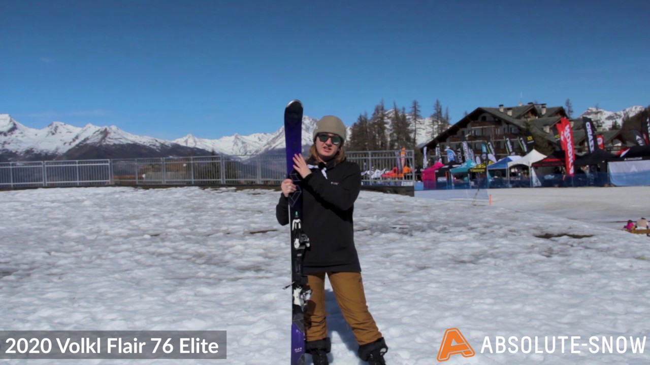 2019 / 2020 | Volkl Flair 76 Elite Women's Skis | Video Review