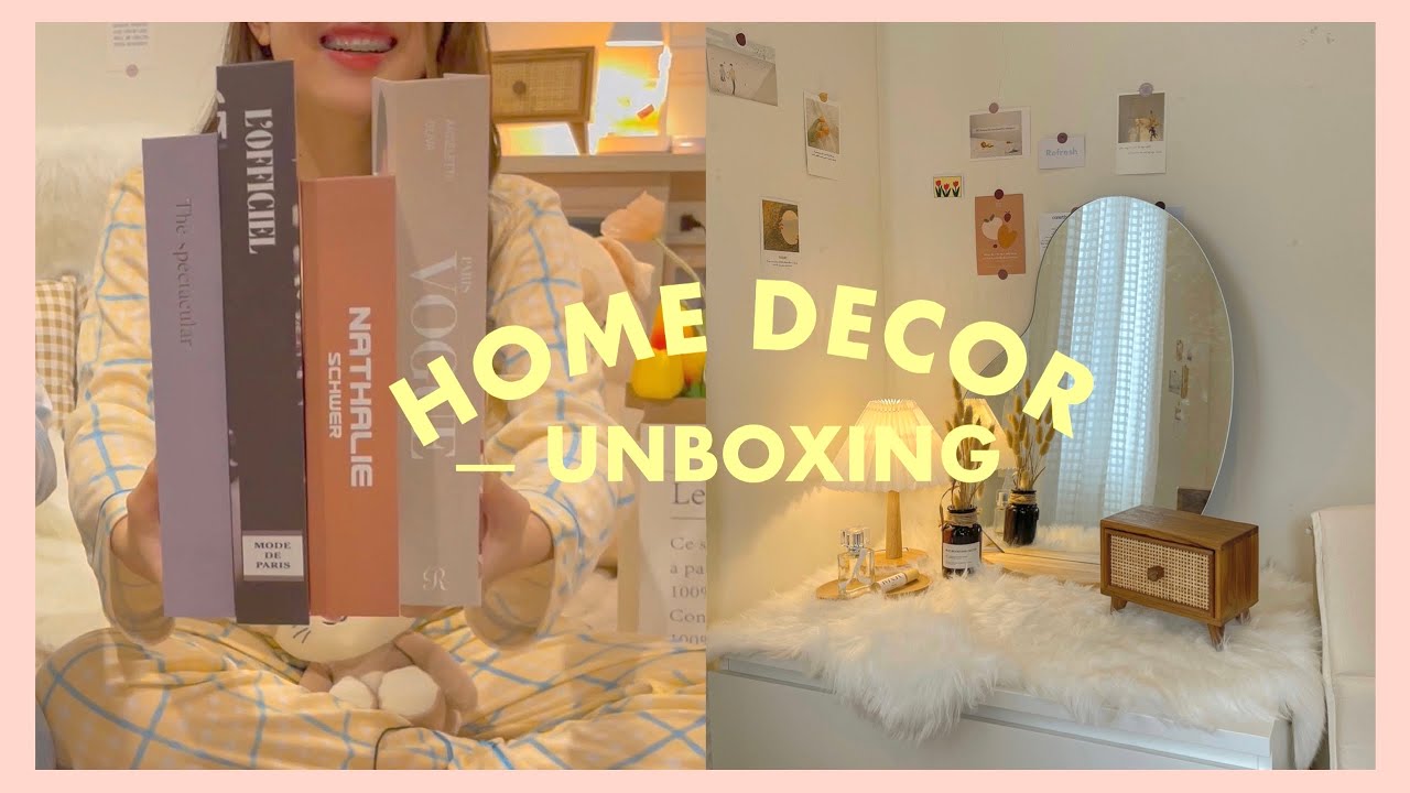 Unbox ของแต่งห้อง ep.1 🧸🛋  ราคาหลักสิบหลักร้อย จากอิเกีย, Shopee, Lazada, IG  บอกพิกัดทุกชิ้น
