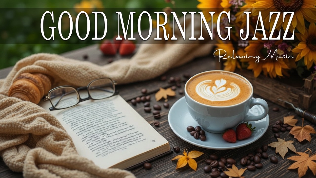 Good Morning Jazz ☕ Bossa Nova instrumental for Happy Moods, Work & Study