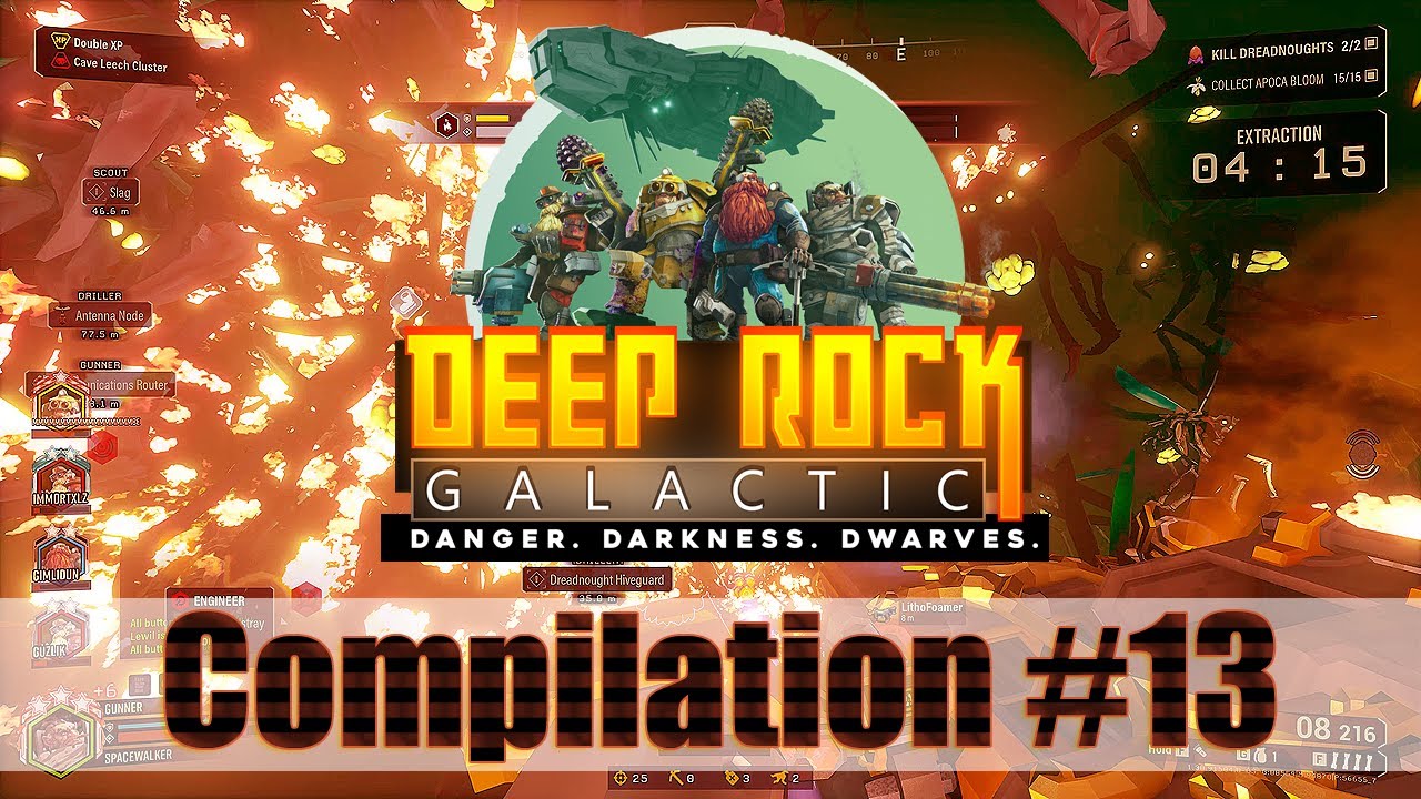 Deep Rock Galactic fun compilation - 13