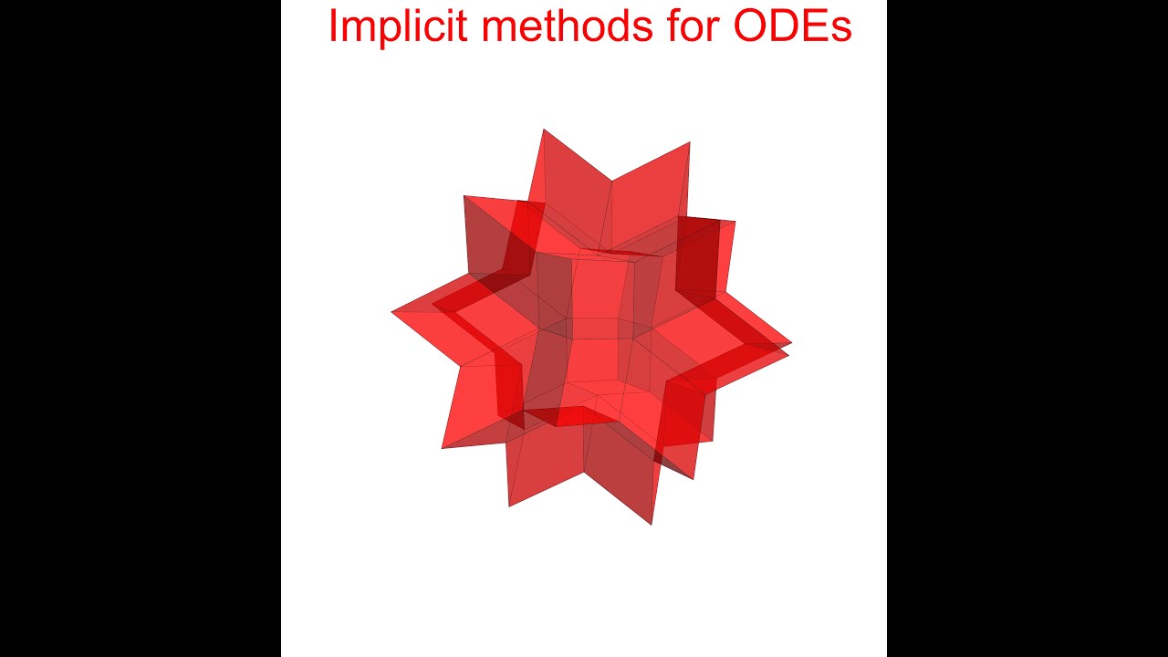 Lecture 14 - Implicit methods for ODEs (Hermite integration) in Mathematica