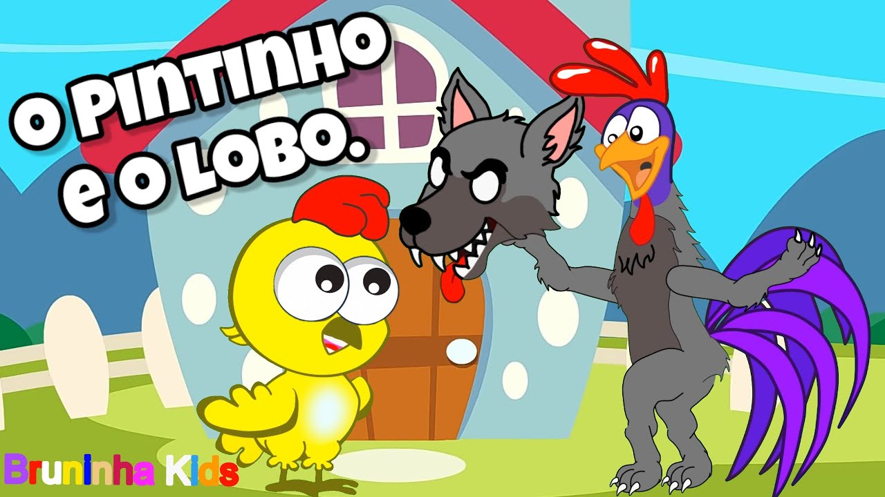 GALINHA PINTADINHA - EPISODIO - O 🐥PINTINHO E O LOBO 🐺 - EM PORTUGUÊS