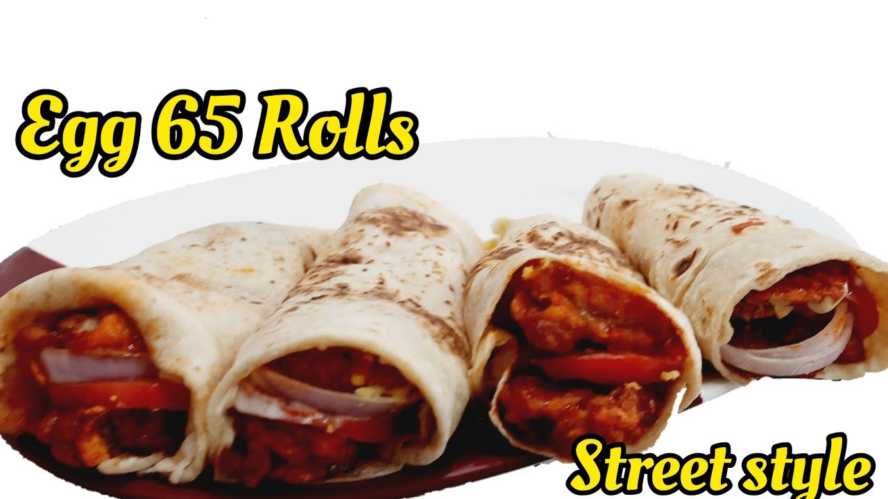 New Recipe Egg 65 Roll | How to make tasty egg wrap