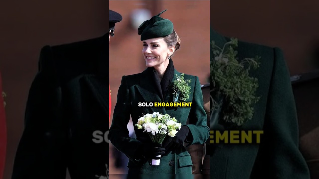 Princess of Wales Look elegent at irish guard parade. #princesscatherine #royalnews #princessvisit