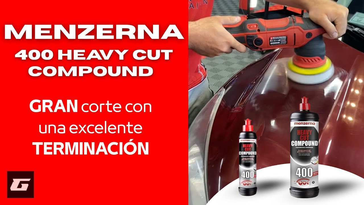 Probamos el NUEVO Menzerna 400 | Corte ALTO | Heavy Cut Compound | DETAILING