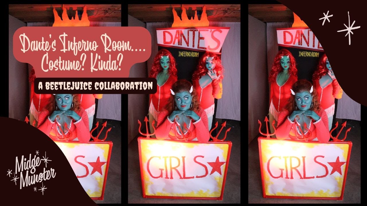 Making a Dante's Inferno Room...Costume? Kind of? | A Beetlejuice Collaboration with Rachel Maksy!
