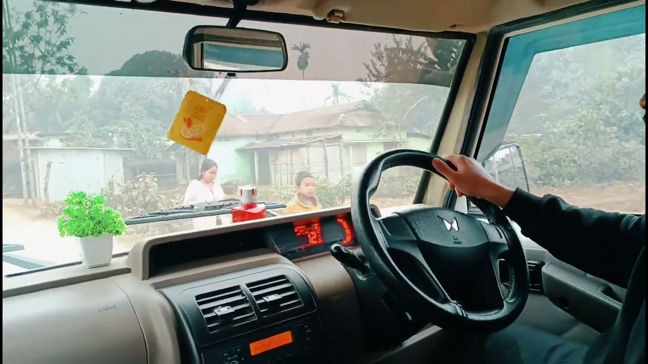First Time Driving My 🏠 Home Guys Subscribe My YouTube Channel 🙏  Bolero BS6 Drive Meghalaya To Home