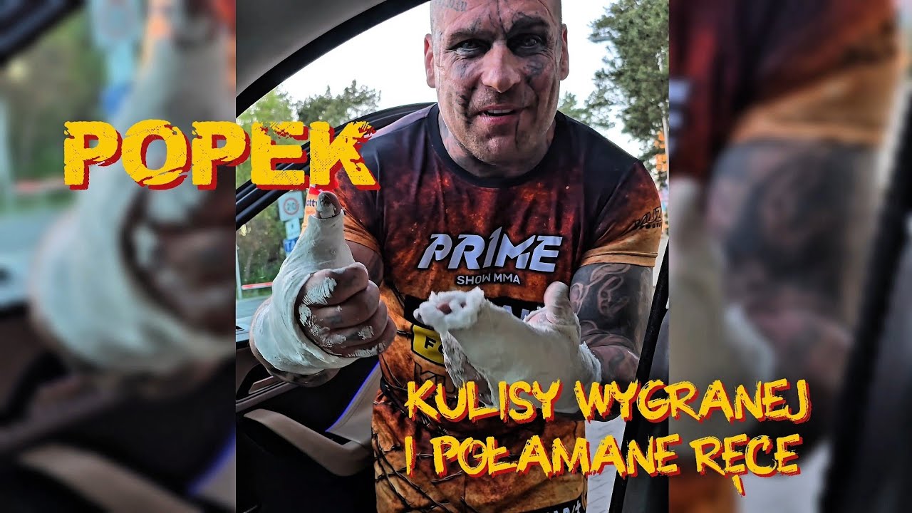 POPEK Monster Powraca! Kulisy wygranej z Muranem na PRIME 16 | Backstage, Walka i Połamane Ręce.