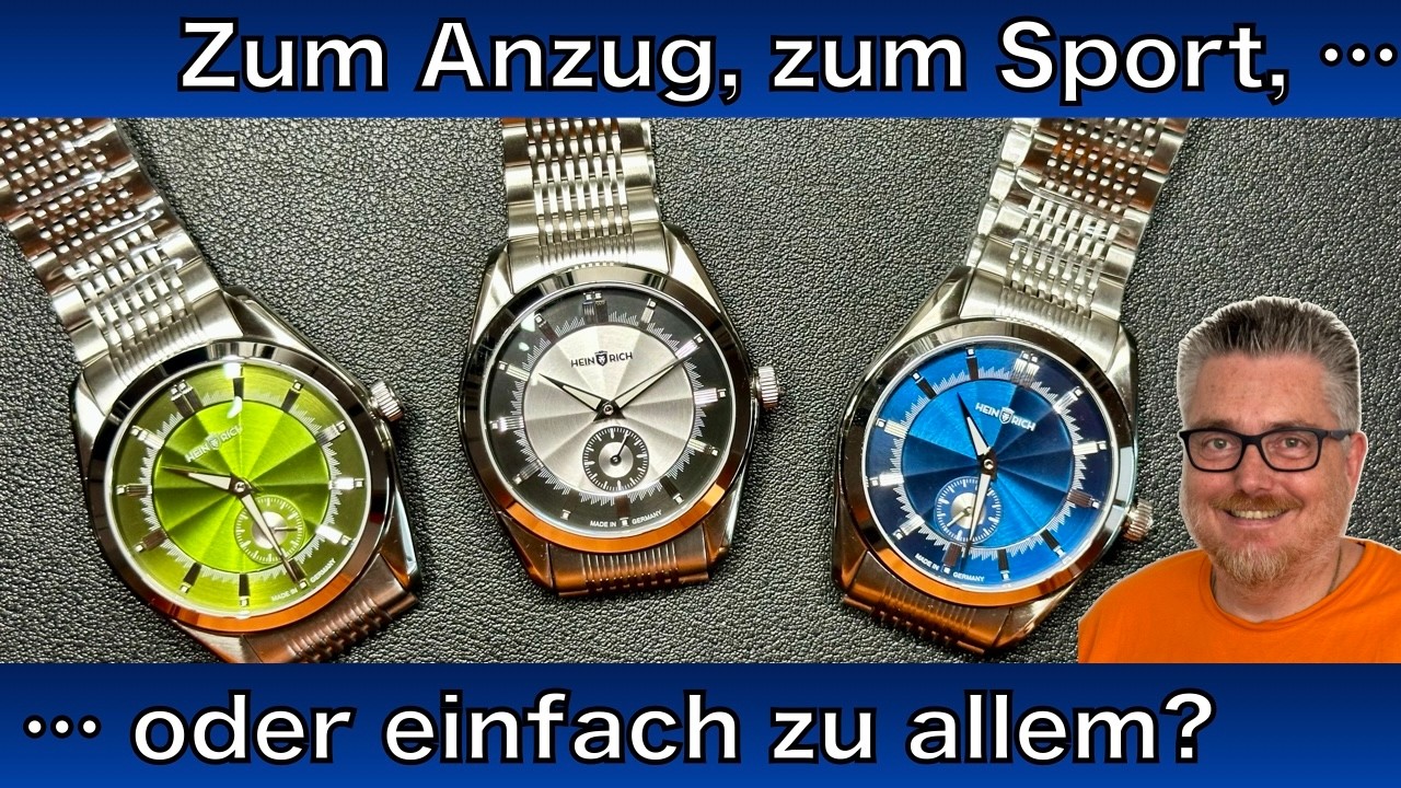 Altbewährt und doch ganz neu: Der Super-Dresser von Heinrich Watches