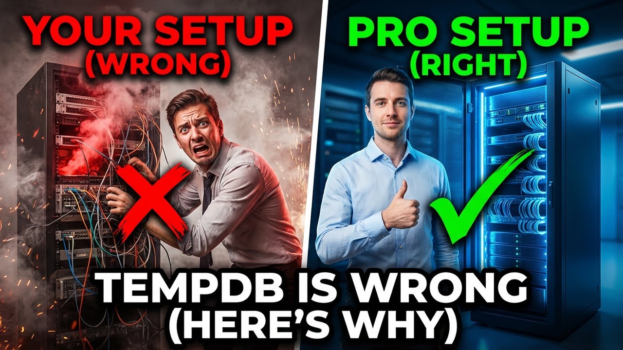 Your TempDB Setup is Wrong (Here's Why)