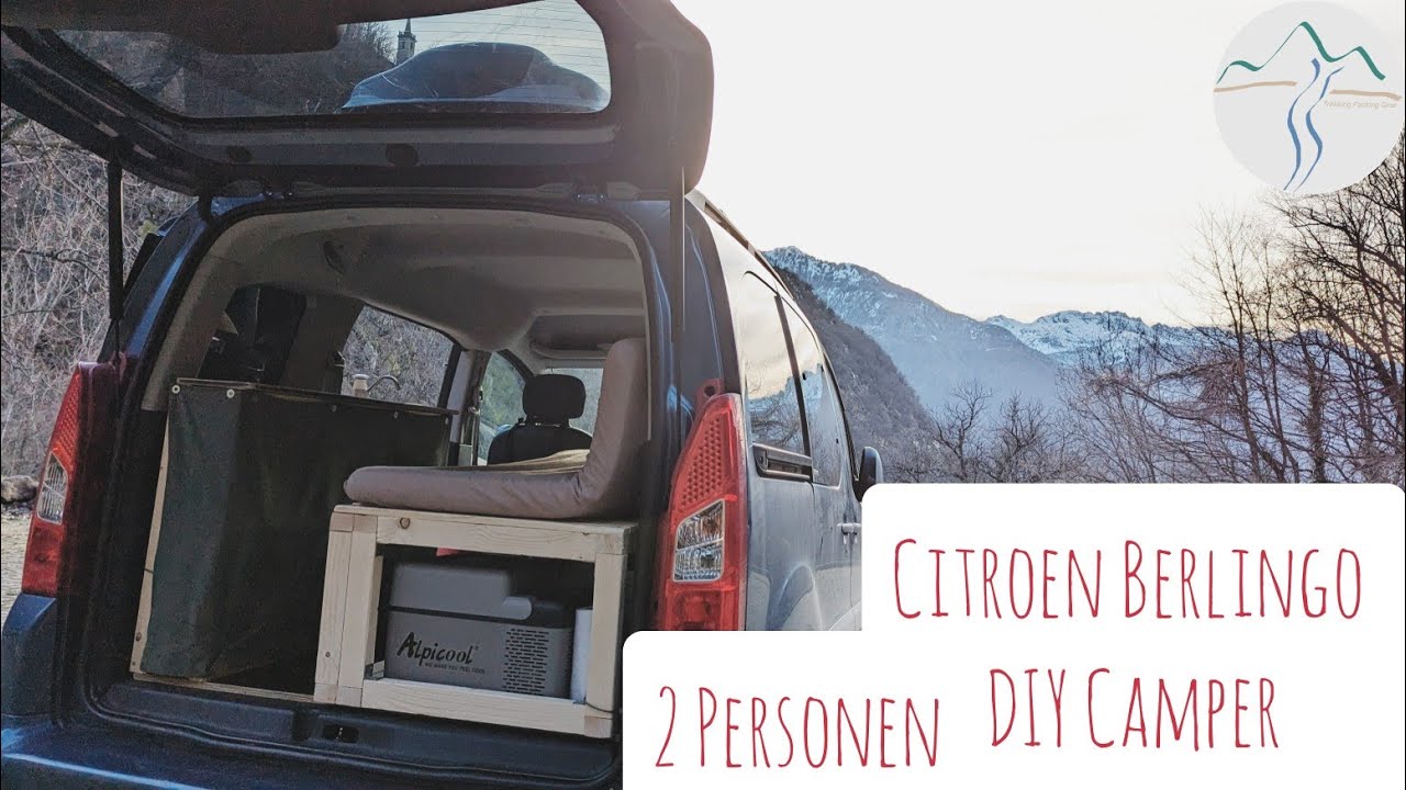 Budget DIY Camper-Ausbau für 2 Personen |Hochdachkombi Citroen Berlingo (Caddy, NV200, Dokker)