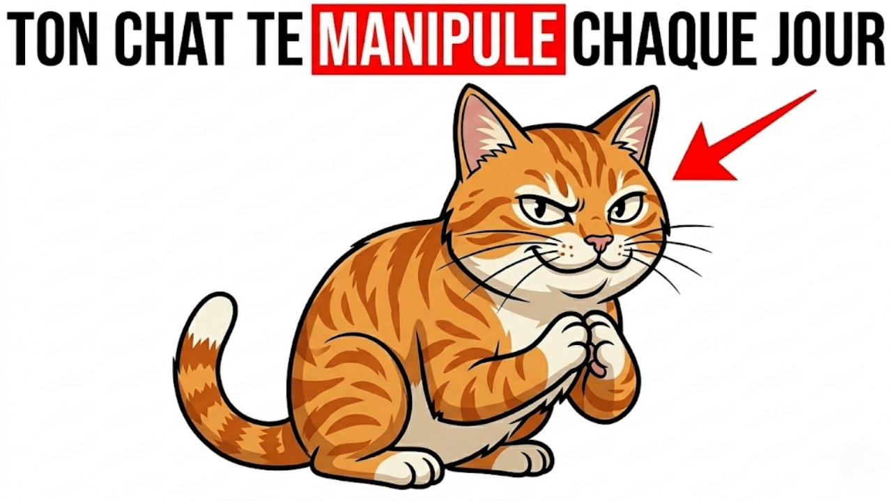 Ton Chat Te Manipule Chaque Jour (7 Techniques Secrètes)