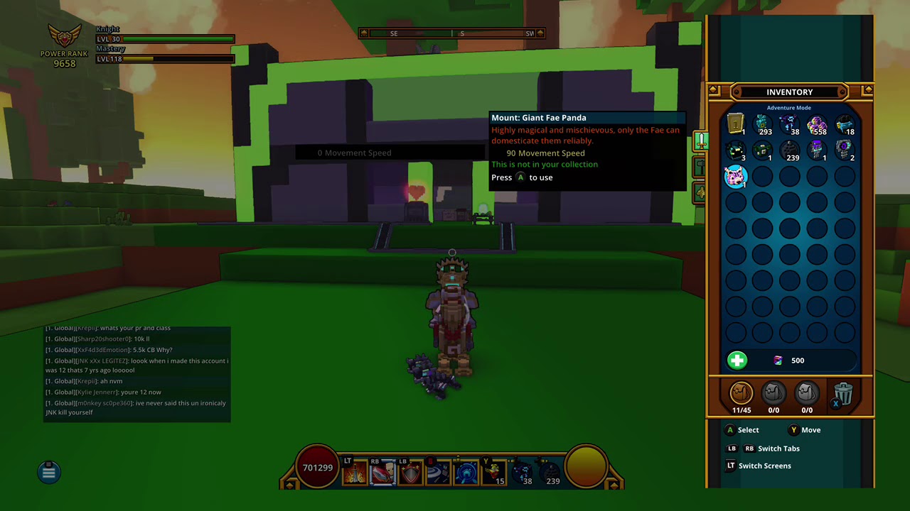 Trove - Giant Fae Panda Mount