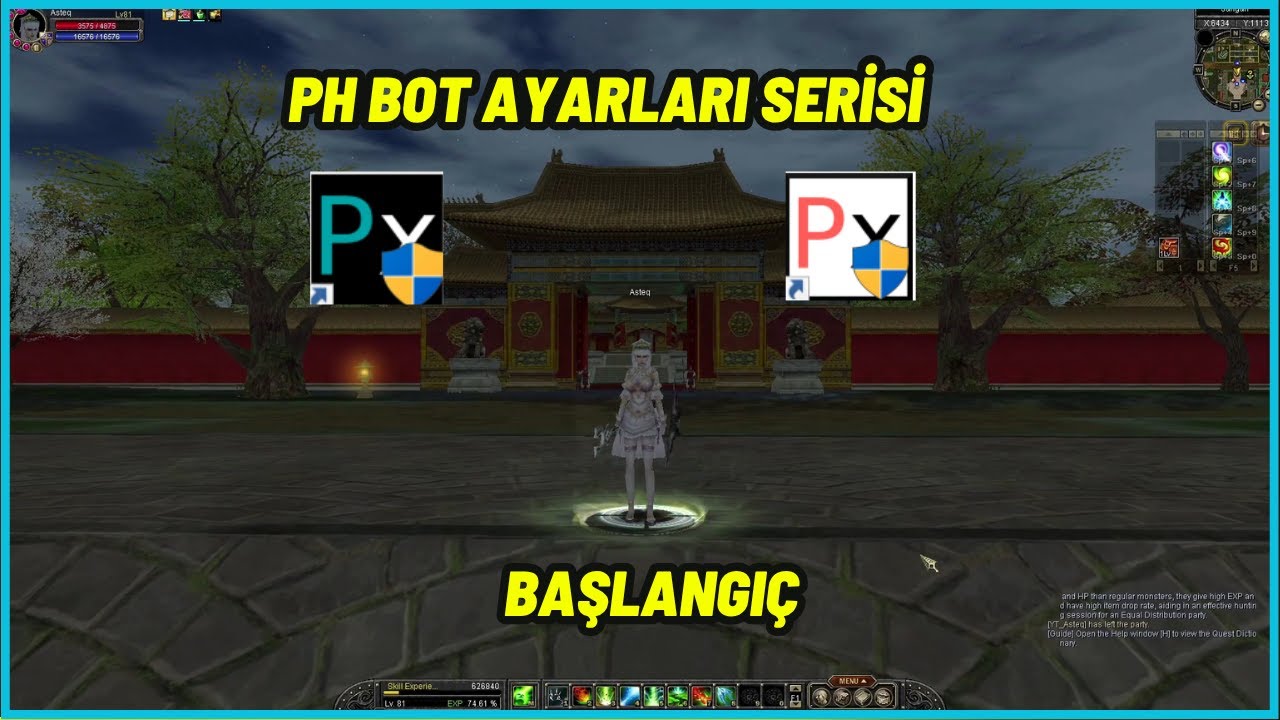 Ph Bot Ayarları/ Ph Bot Nasıl İndirilir/ Ph Bot Nasıl Alınır #Ph=1 [ Silkroad Online ]