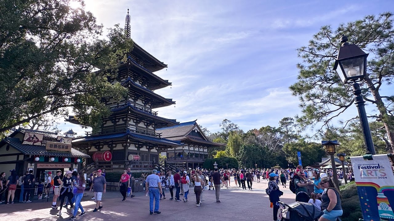 Exploring EPCOT’s World Showcase: Japan Pavilion 2024l 4K Tour l Walt Disney World l Florida