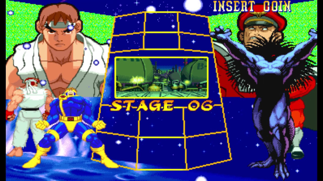 Marvel Super Heroes vs Street Fighter - Ryu / Cyclops Playthrough ( Apr 27, 2016 )