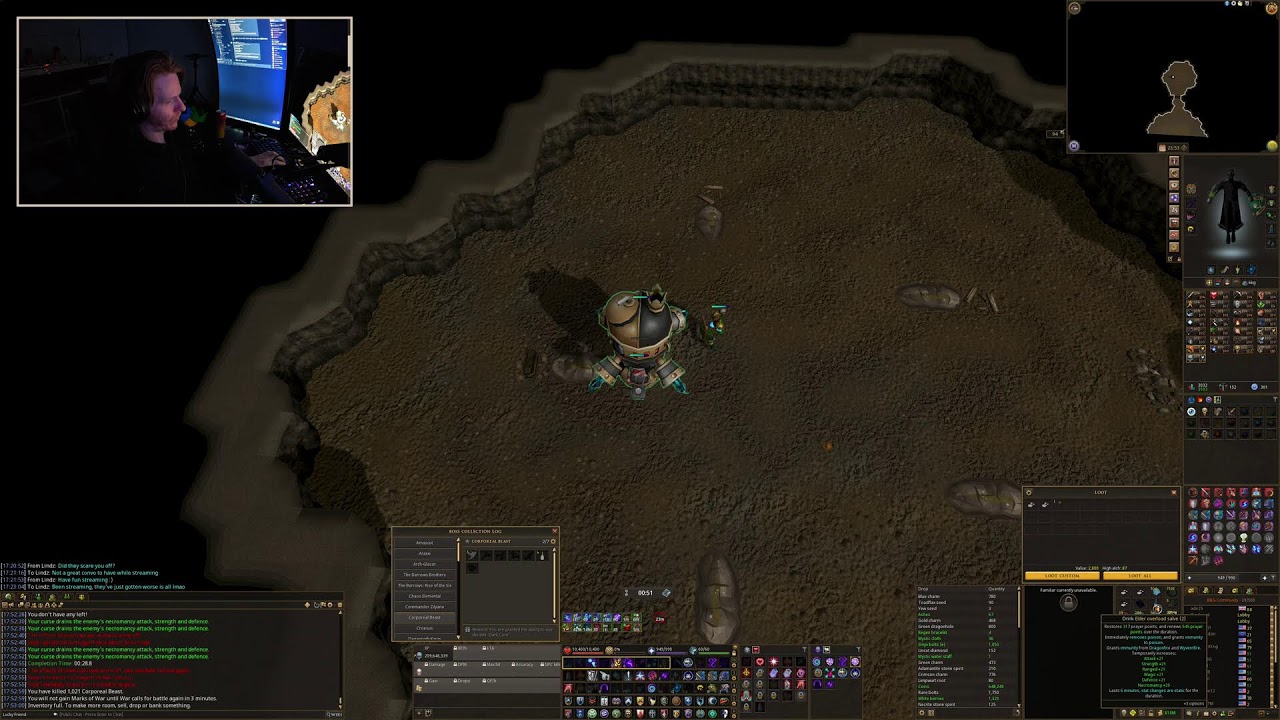 Corporeal Beast Log Grind.