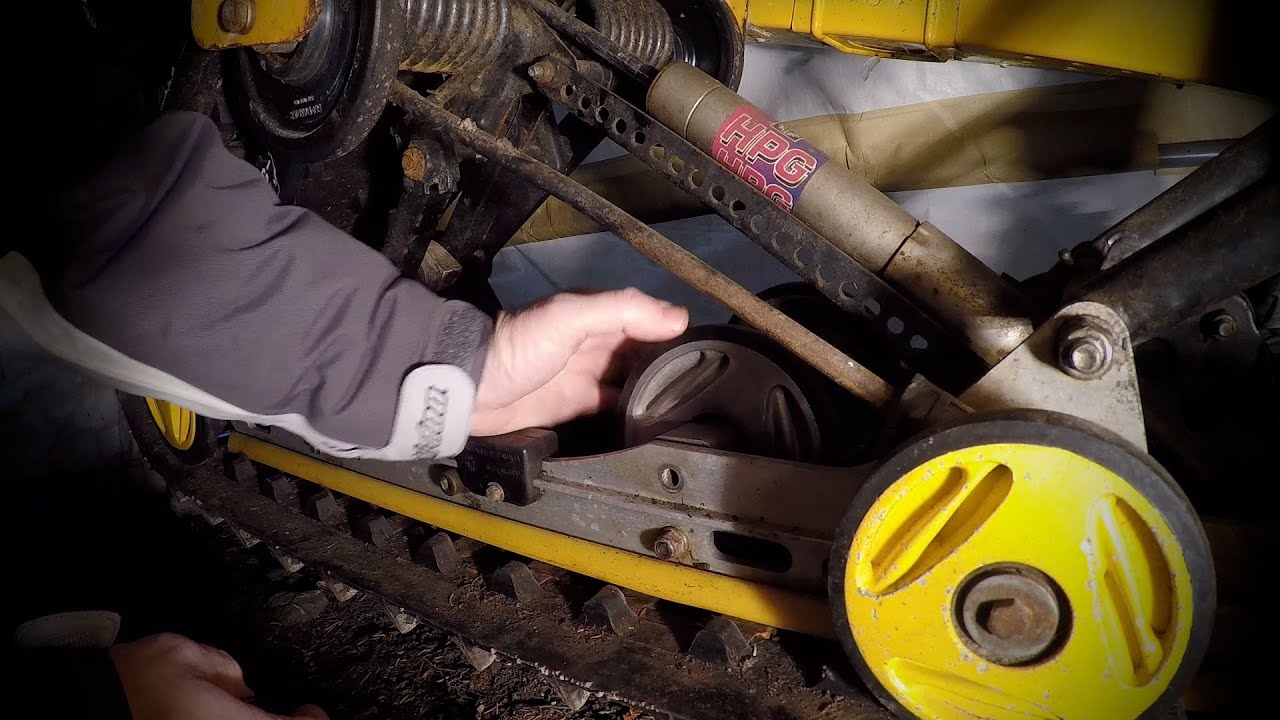 Replacing a Snowmobile Idler Wheel - S1E#3