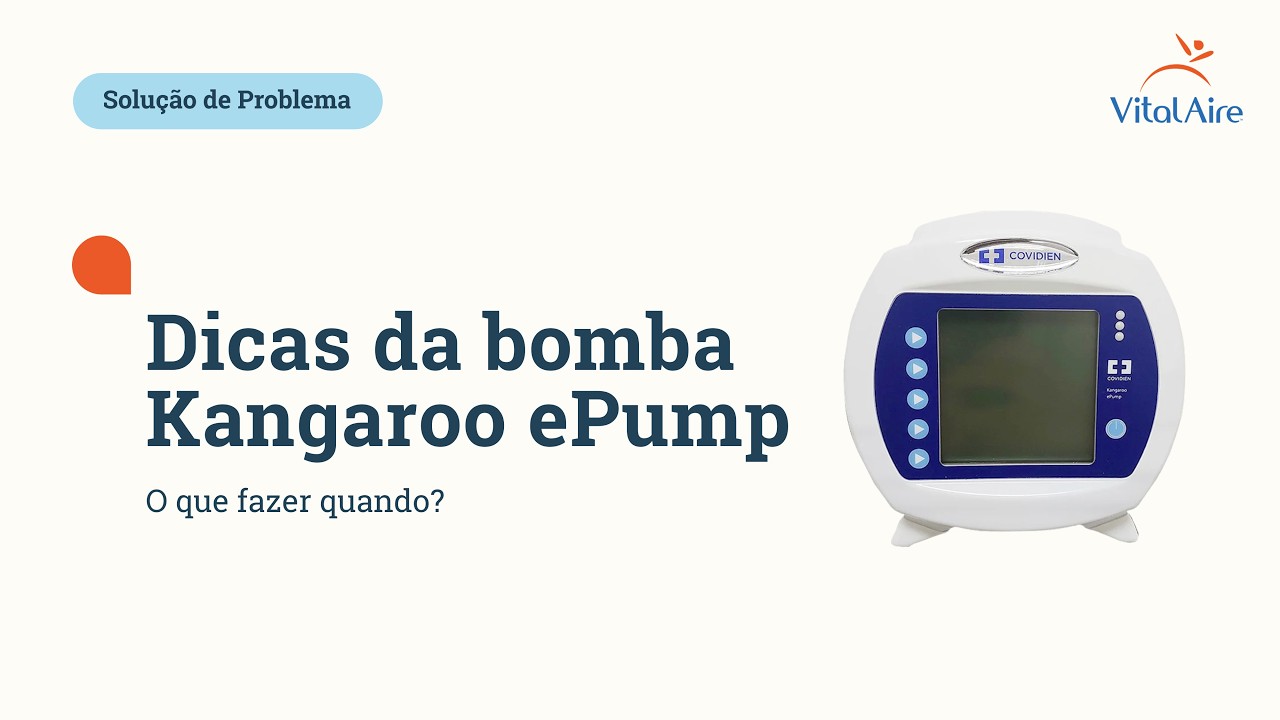 Bomba Enteral Kangaroo E-pump - Cardinal Health: O que fazer quando