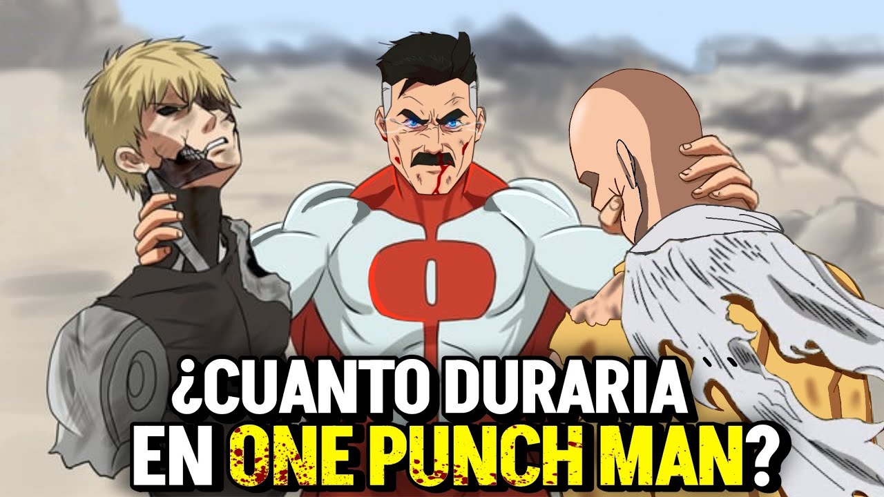 INVENCIBLE VS ONE PUNCH MAN: ¿Hasta donde llega Omniman?