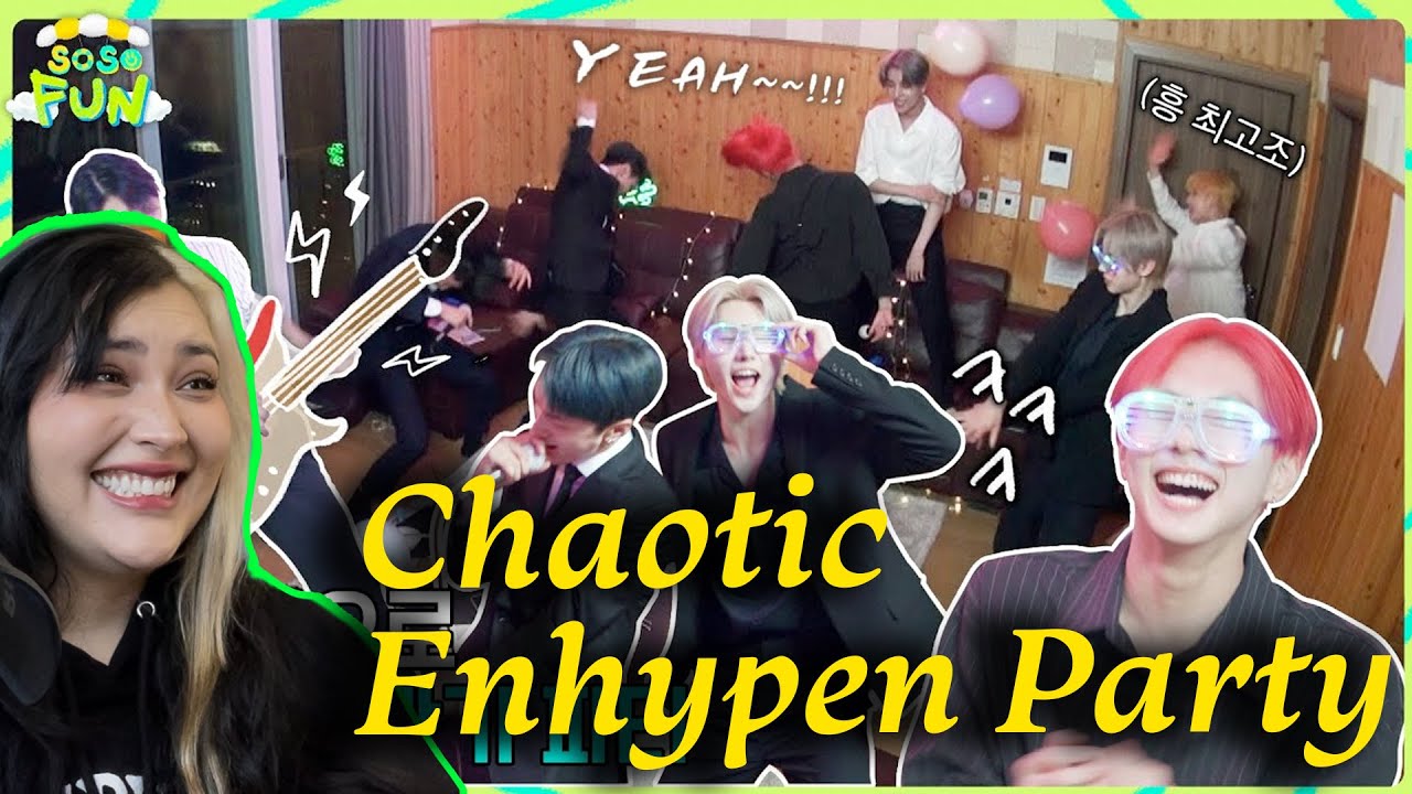 Enhypen Food Feast + Fishing Fail - So So Fun, реакция на 6 серию | Tracy4Jester