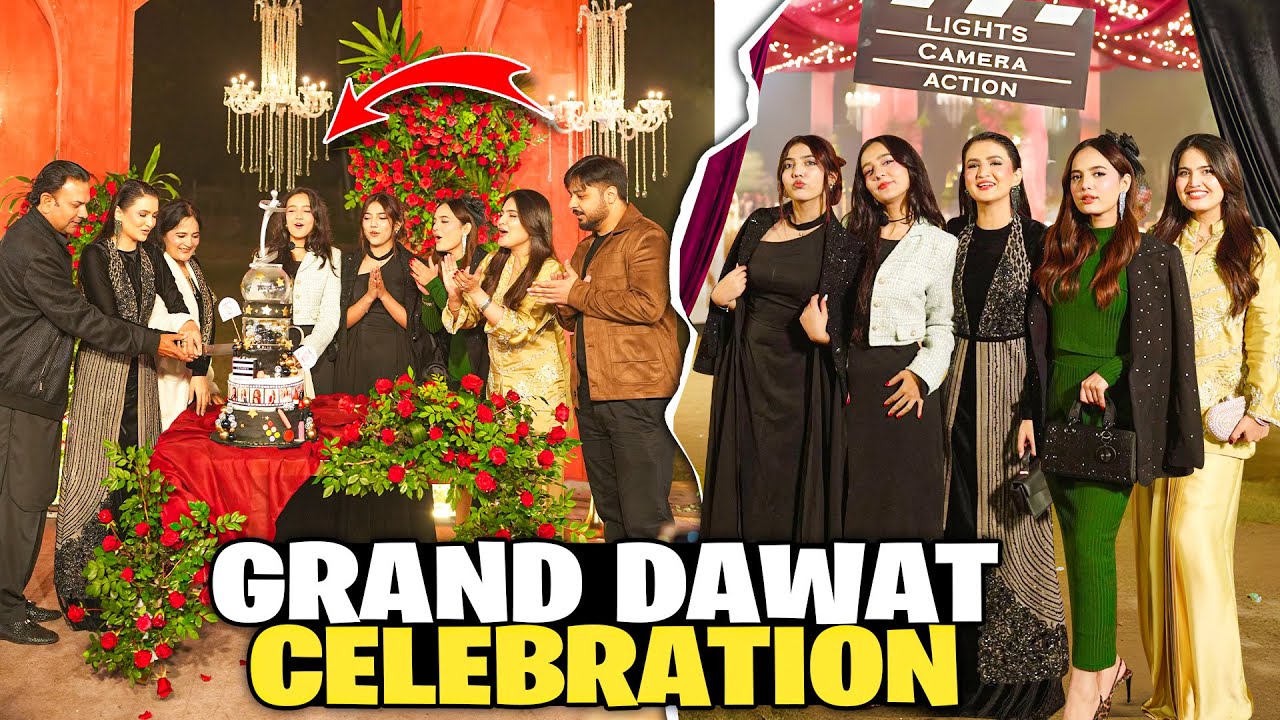 Hira Ki Grand Dawat Celebration🤩🥳|Phupho Ky Bete Ki Shaadi??🥰&hearts;️|New Helper Ghar Agayi😅🥰|Sistrology
