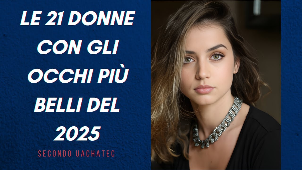 21 женщина с самыми красивыми глазами 2025 года