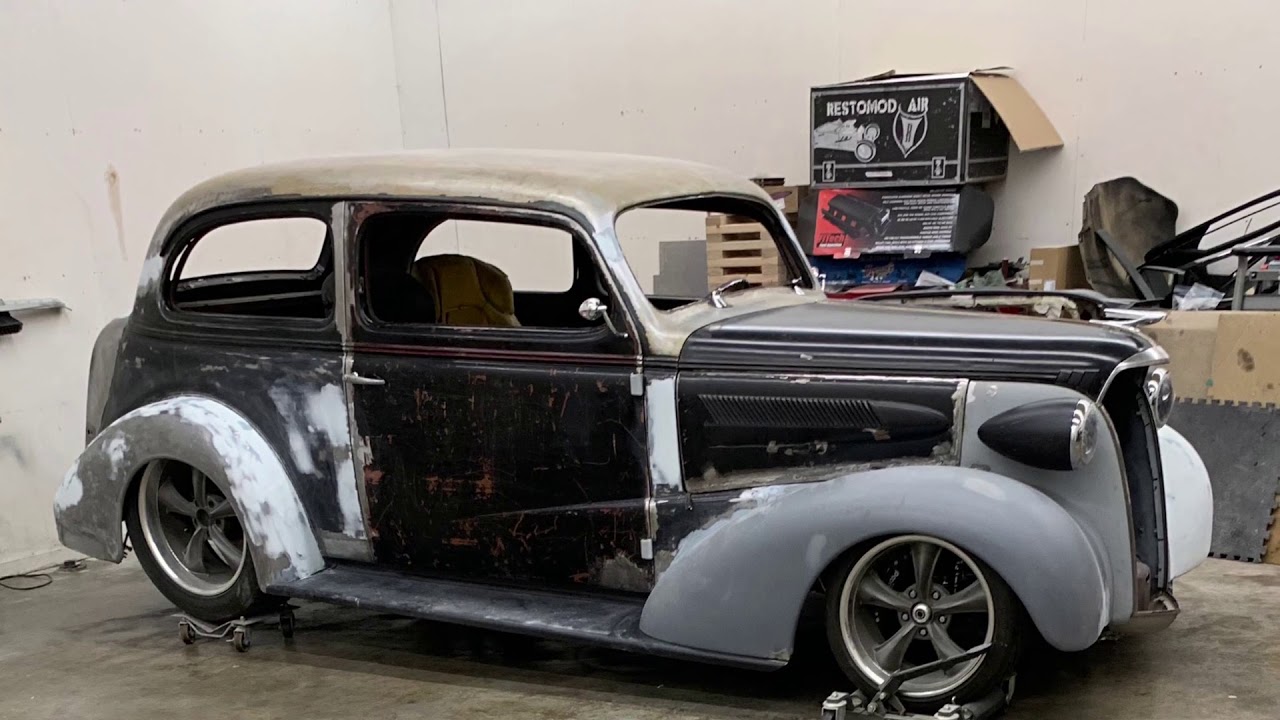 Building a One-of-a-Kind Street Rod: 1937 Chevy widebody master deluxe build part 4
