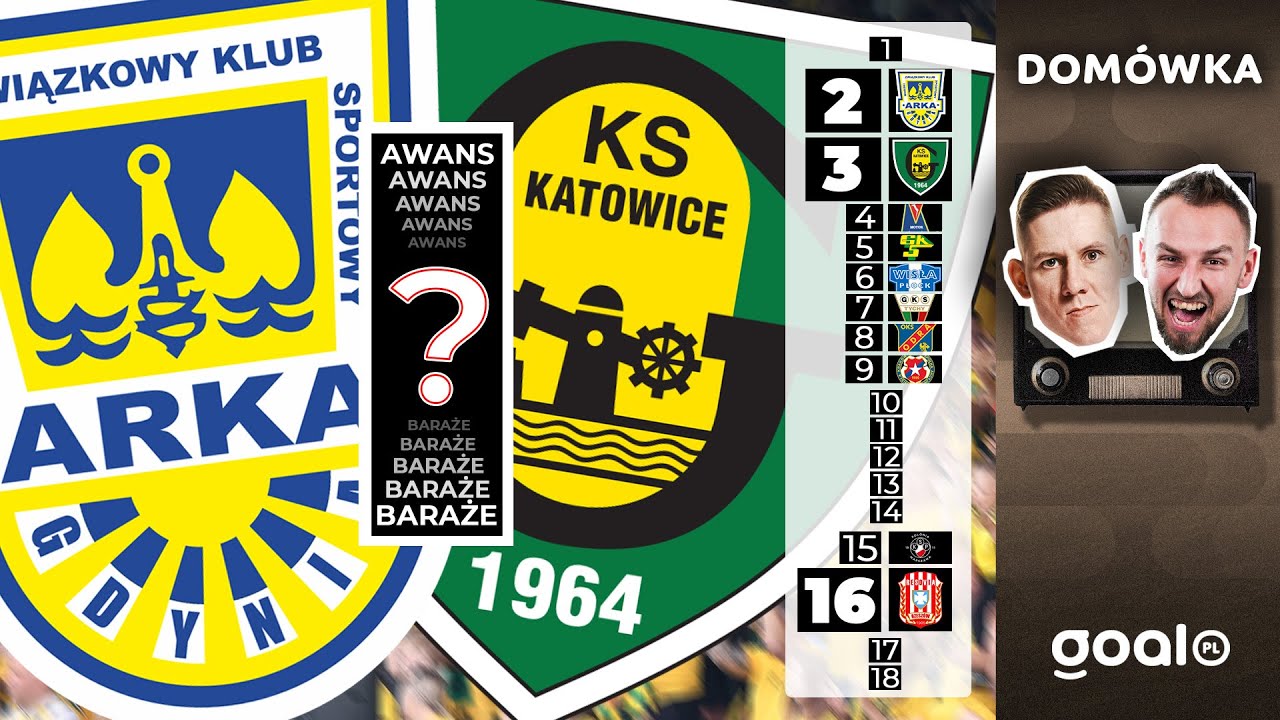 MULTILIGA 1. LIGI, ARKA - GKS: DOM&Oacute;WKA! Olkiewicz i Sipika
