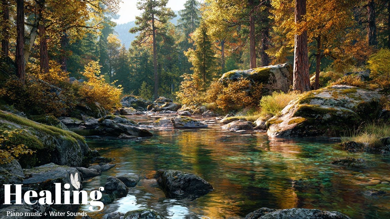 Relaxing Nature Ambience & Soft Melodies 🍃 Relax Your Heart, Release Stress & Sleep Well