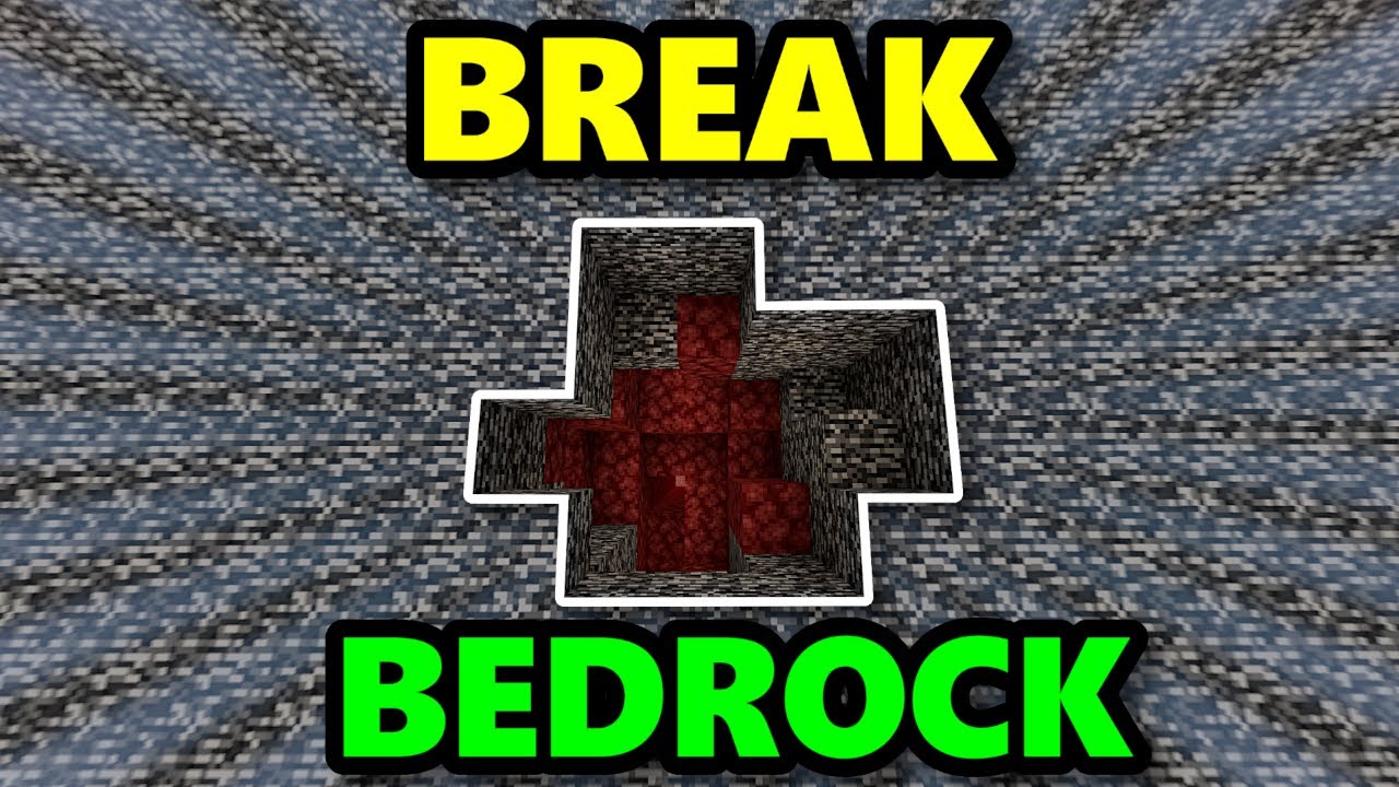 How to BREAK BEDROCK in MINECRAFT 1.21 BEDROCK Edition | NEW 2025 GLITCH